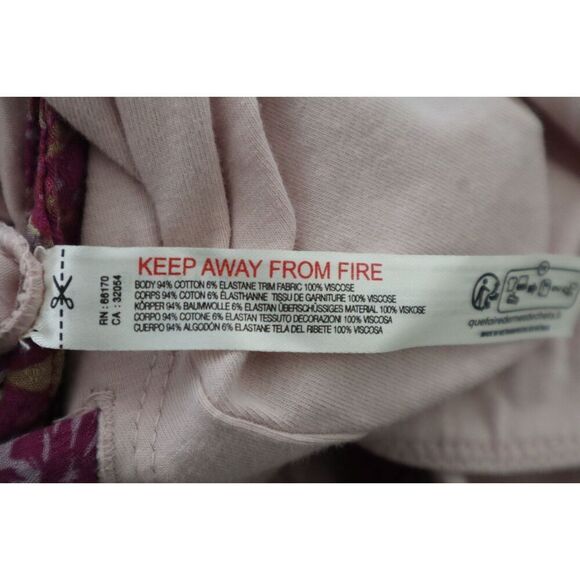 Intimately Free People OB1054279 WMN Sz S Mauve/Pink Straps In The Back Bodysuit - Picture 6 of 10